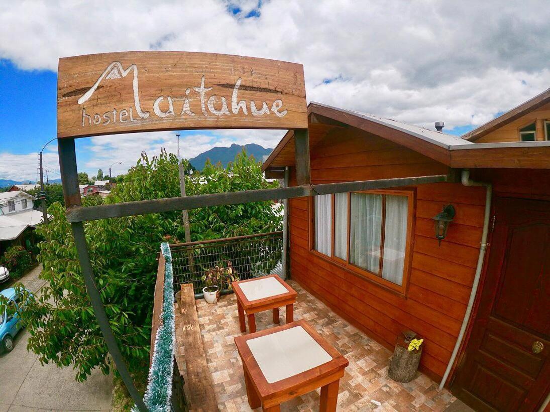 Hostal Maitahue 푸콘 외부 사진